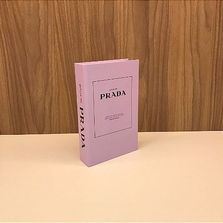CAIXA LIVRO BOOK OF PRADA  PEQUENA