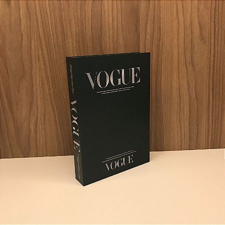 CAIXA BOOK / LIVRO CAIXA - VOGUE MÉDIA .