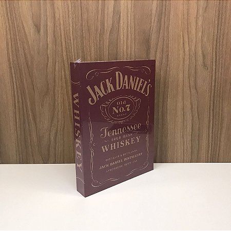 CAIXA LIVRO  JACK DANIEL'S GRANDE
