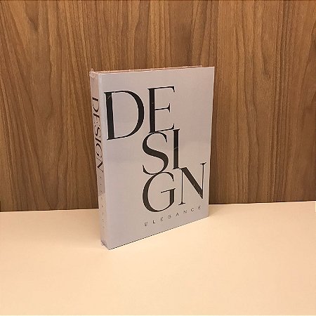 CAIXA LIVRO  DESING ELEGANCE GRANDE