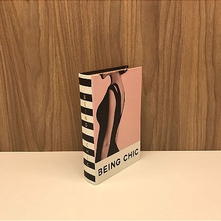 CAIXA LIVRO BEING CHIC
