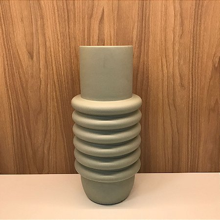 VASO ANEIS VERDE MENTA  GRANDE