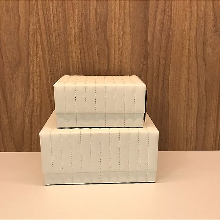 Caixa mdf com Revestimento em PU M e G