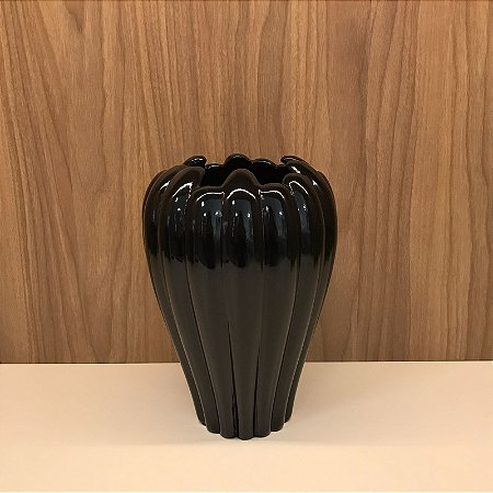 VASO GIG PRETO BRILHOSO GRANDE