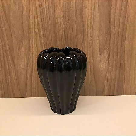 VASO GIG PRETO BRILHOSO  PEQUENO