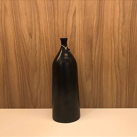 GARRAFA OVAL 2 PRETO FOSCO PEQUENO