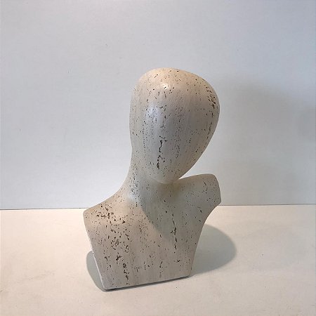 ESCULTURA BUSTO EM POLIRESINA - PEQUENO.