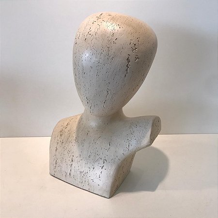ESCULTURA BUSTO EM POLIRESINA - GRANDE.