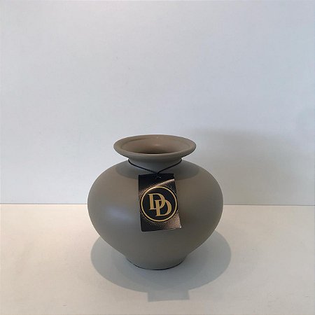 VASO GARRAFA AURORA FENDI FOSCO PEQUENO 16X18CM