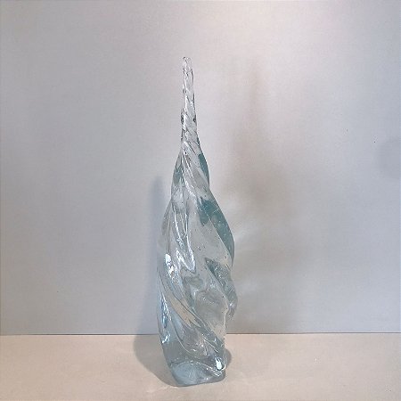 GOTA DE MURANO TRANSPARENTE GRANDE