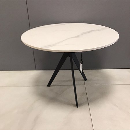 MESA LATERAL AFRODITE BRANCA 45X60CM