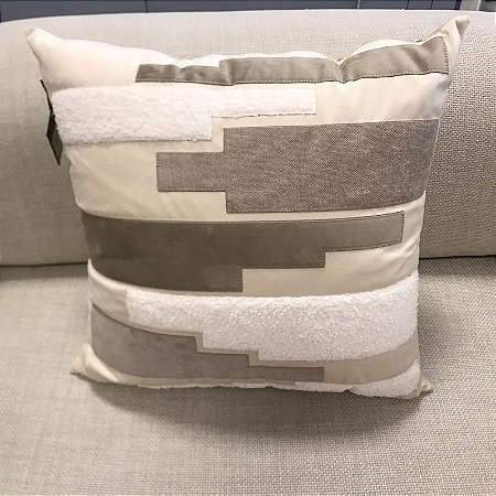 ALMOFADA CHENILE VELUDO 48X48CM
