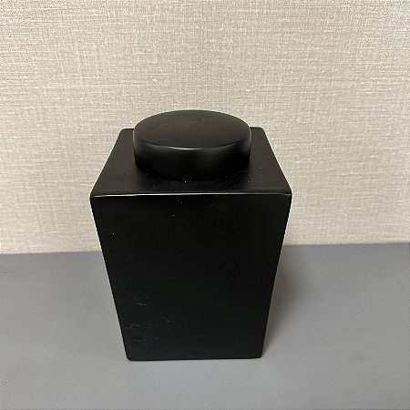 POTE TOKIO PRETO FOSCO DE CERAMICA MEDIO