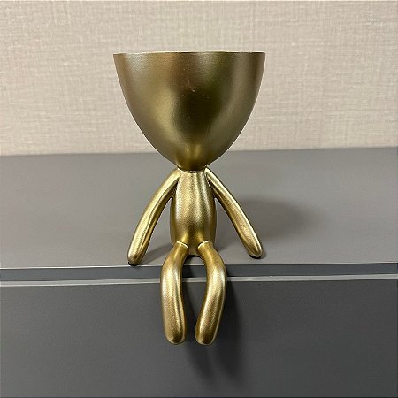 VASO BOB SENTADO DOURADO