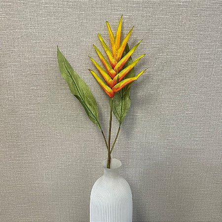 HASTE HELICONIA TROPICAL LARANJA