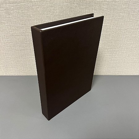 CAIXA LIVRO MARROM GRANDE