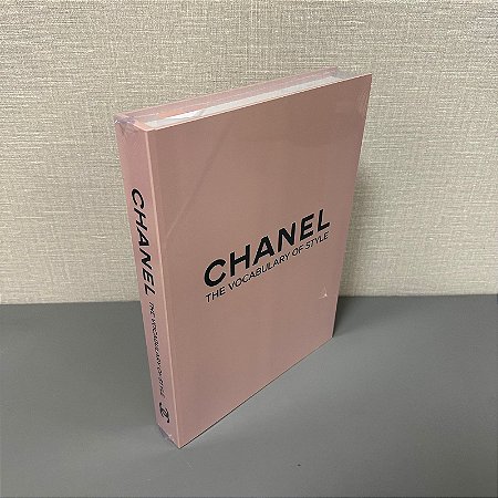 CAIXA LIVRO CHANEL THE VOCABULARY OF STYLE GRANDE
