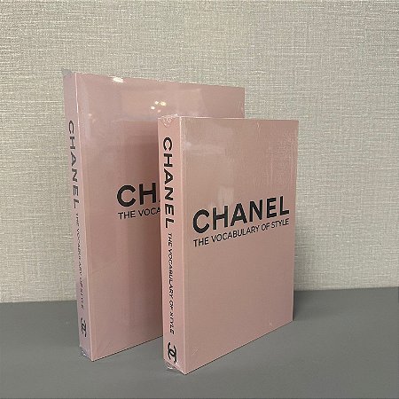 Caixa Livro Chanel The Vocabulary G