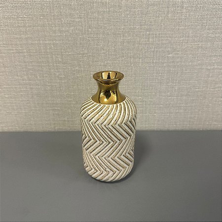 VASO GARRAFA EM CERAMICA PEQUENO
