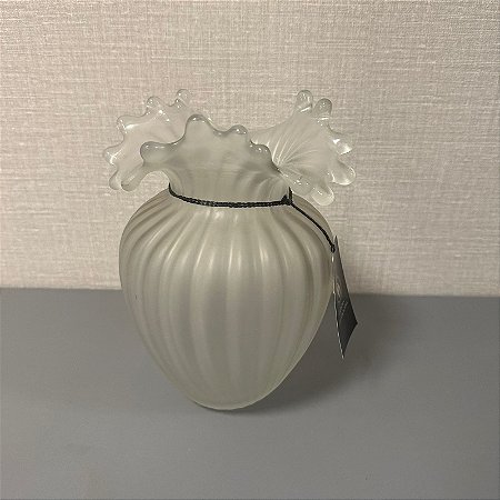 VASO DE VIDRO  JATEDO