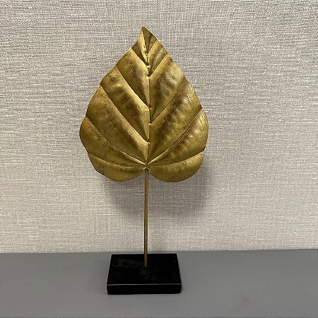 ESCULTURA FOLHA 38CM