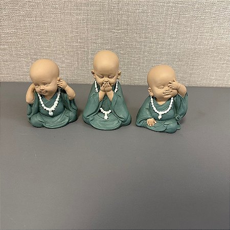 TRIO DE BUDA  VERDE