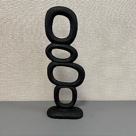 ESCULTURA GEOMETRICA EM RESINA