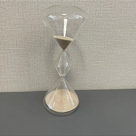 AMPULHETA EM VIDRO 37CM