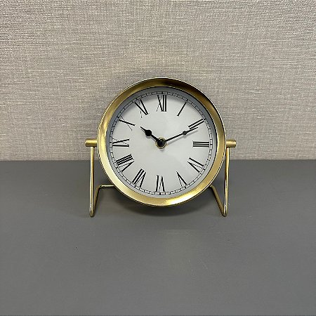 M1 RELOGIO DE MESA  GOLD SHORTY