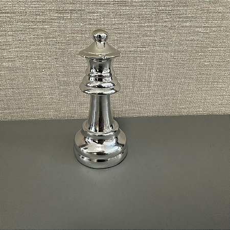 PEÇA DE XADREZ PRATA