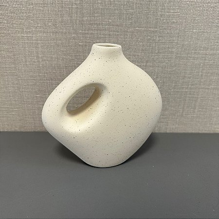 VASO MODERNO OFF WHITE