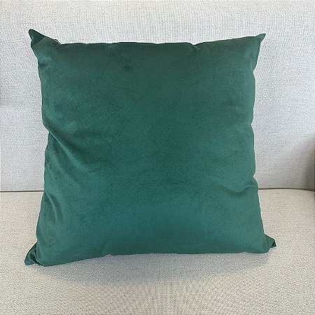 ALMOFADA SOFT LISO VERDE 52X52CM