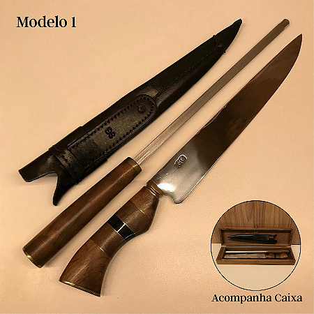 Facas de Churrasco com Bainha