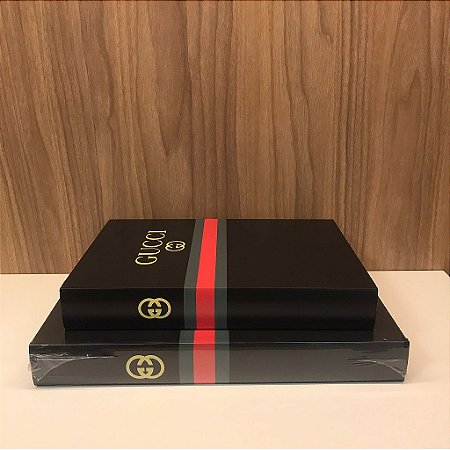 Caixa Livro Gucci P, M e G