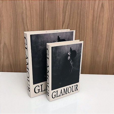 Caixa Livro Glamour M e G