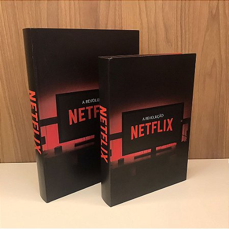 Caixa Livro Netflix M e G
