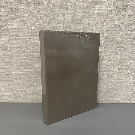 Caixa Livro Revestimento em Pu Marrom Claro M 35x25cm