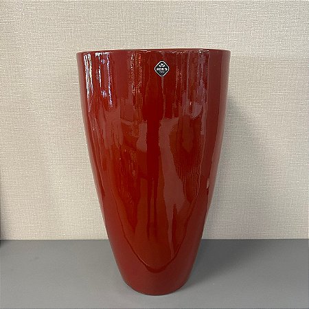 VASO REDONDO VERMELHO