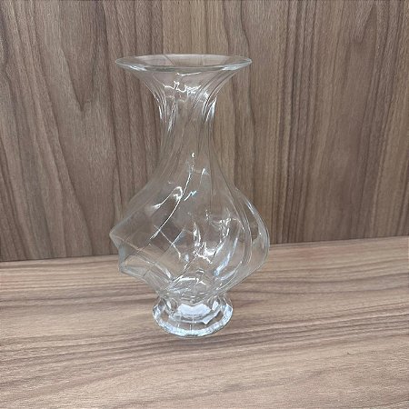 VASO SEMI CRISTAL TRANSPARENTE 25,5X17 CM