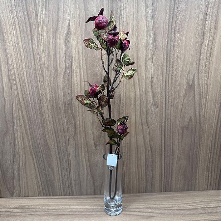 Haste Fruto da Roseira Desidratada 80cm