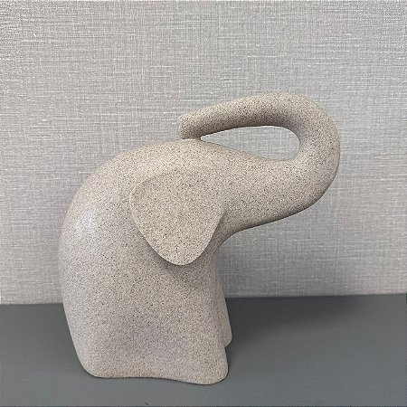ESCULTURA ELEFANTE EM POLIRRESINA
