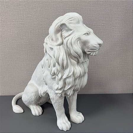 ESCULTURA LEAO EM POLIRESINA