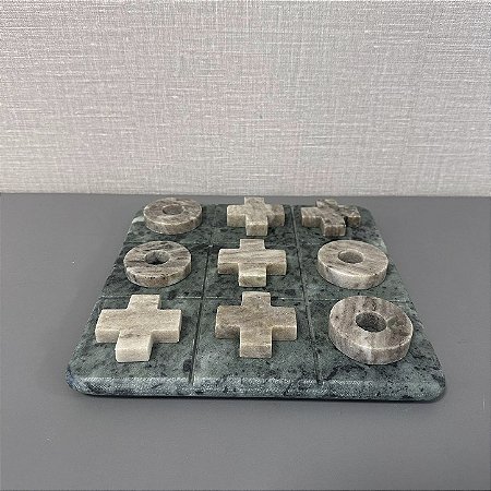 JOGO DECORATIVO EM MARMORE