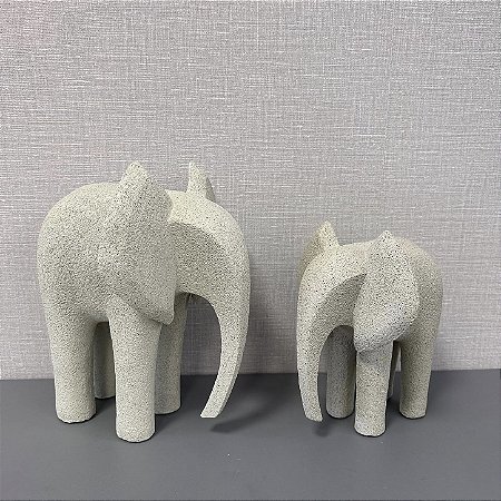 ESCULTURA ELEFANTE EM POLIRESINA G , M
