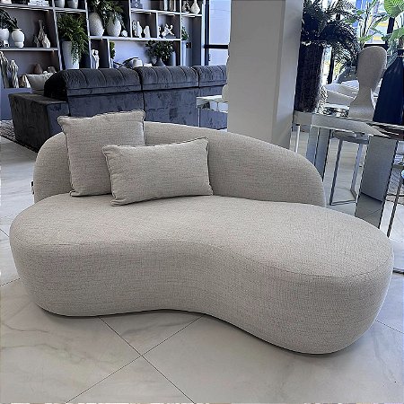 CHAISE EVORA 1,86X90CM TCA GOLD