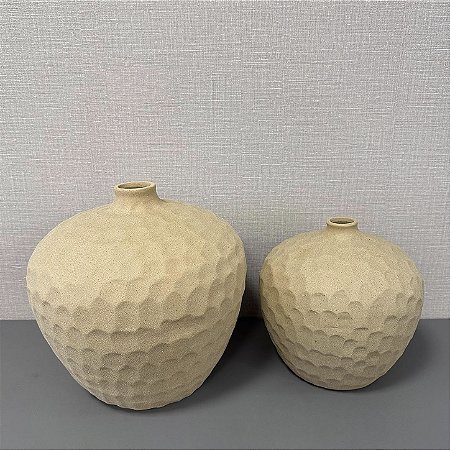 VASO EM CERAMICA G 32X33 M 26X26CM