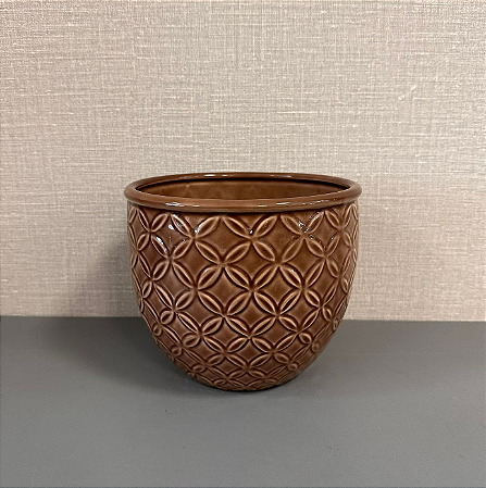 CACHEPOT GRANDE MARRAKESH CAPUCCINO PREMIUM 16x19cm