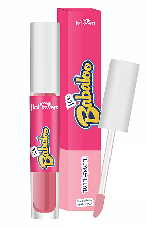 BABALOO LABIAL GLOSS ICE BEIJÁVEL BRILHO TUTTI-FRUTI