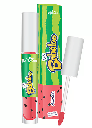 BABALOO LABIAL GLOSS ICE BEIJÁVEL BRILHO MELANCIA