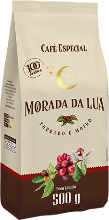 Café Especial Torrado e Moído - Pacote 500g - Morada da Lua